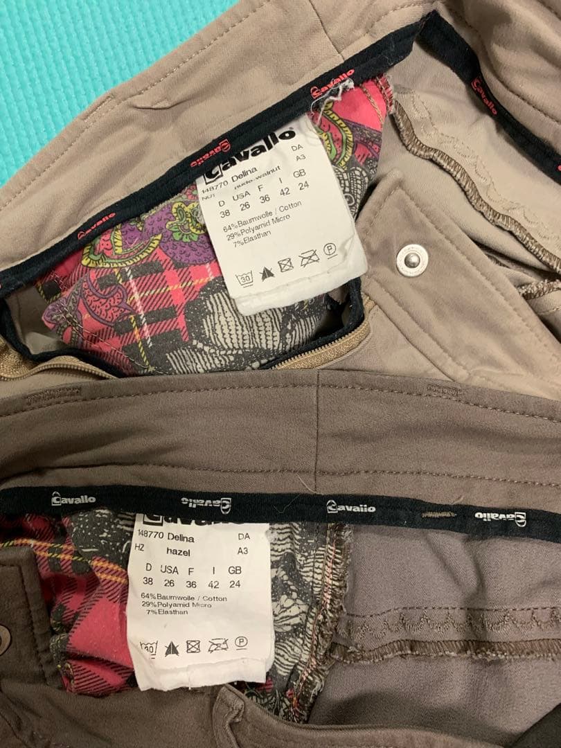 乗馬用　キュロット２枚セット