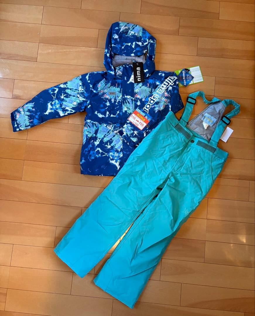 nima sport 子ども用スキーウェアセット サイズ130 新品