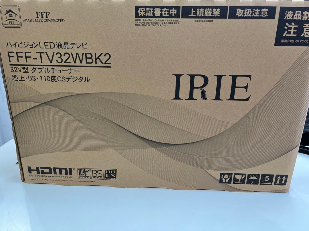 IRIE 32インチ 液晶テレビ FFF-TV2K32WWH2訳あり2023年製