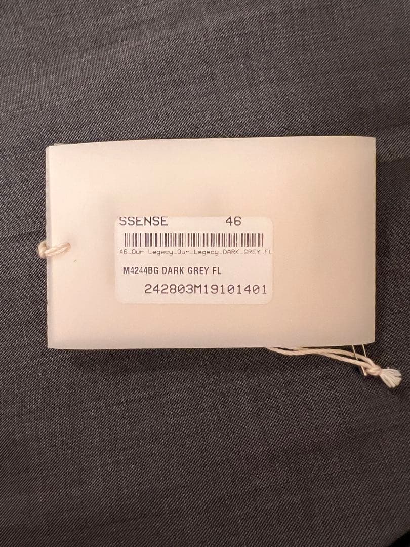 パンツ our legacy borrowed chino 46