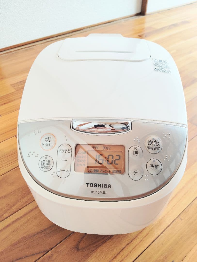 TOSHIBA RC-10MSL 炊飯器 ホワイト