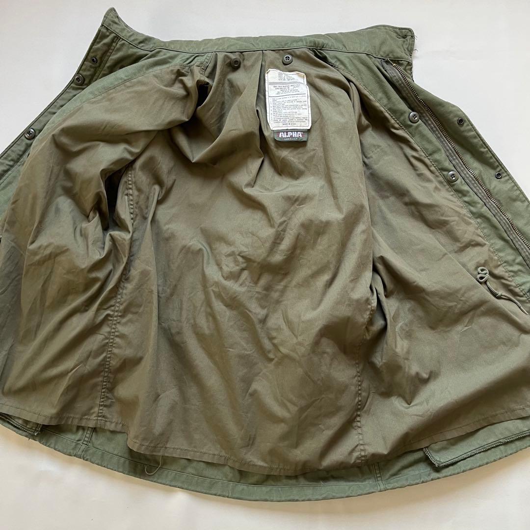 ALPHA INDUSTRIES M-65 フィールド ジャケット米軍 80s