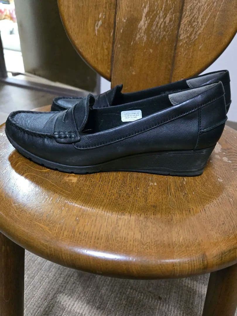 リーガルウォーカー　Regal Walker　黒　ブラック　ローファー　24cm