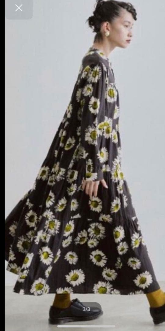 manana suerte マニャーナスエルテ　ロングワンピース　花柄　総柄