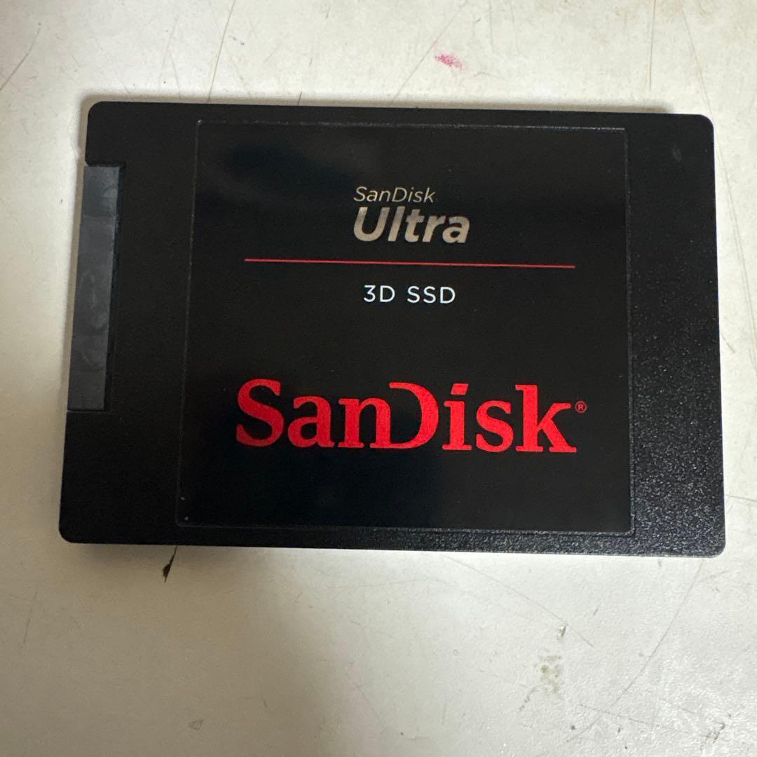 SanDisk サンディスク 内蔵 SSD Ultra 3D 2TB 動作品