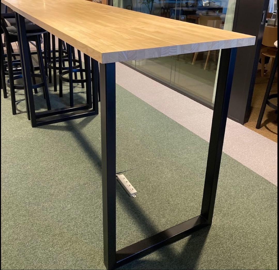 Kanademono スタンディングテーブル　180cmx70cmx105cm