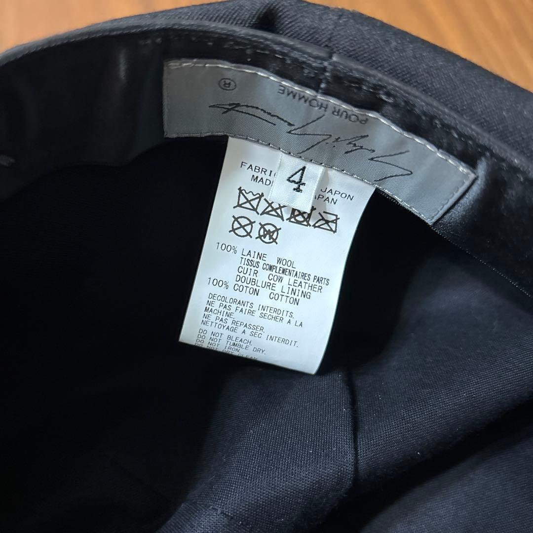 yohji yamamoto POUR HOMME キャスケット