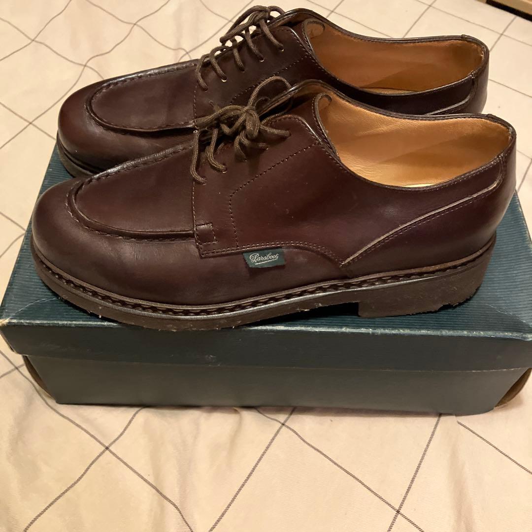 パラブーツ シャンボード Marron-Lis Cafe 7.5