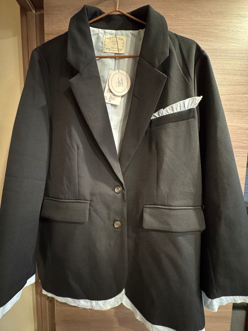 idem レイヤードデザインオーバーサイズジャケット