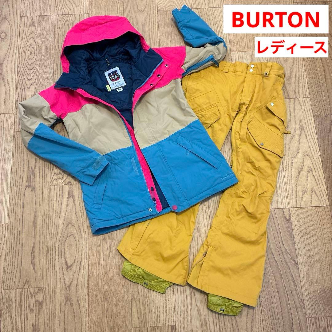 BURTON バートン スノボウエア セットアップ上下 レディース M
