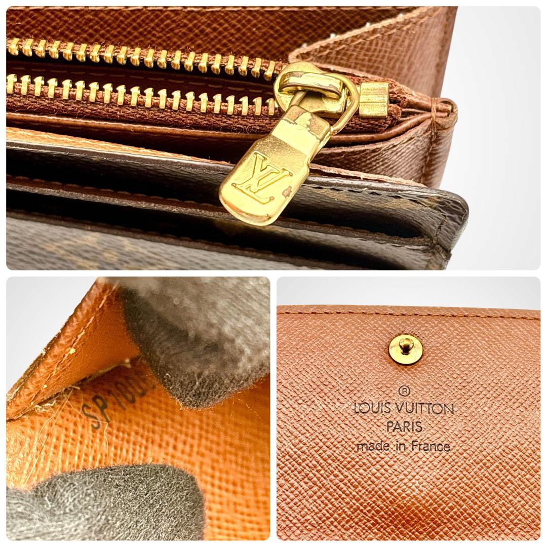美品✨カード入れ×10 ルイヴィトン モノグラム ポルトフォイユ サラ 長財布