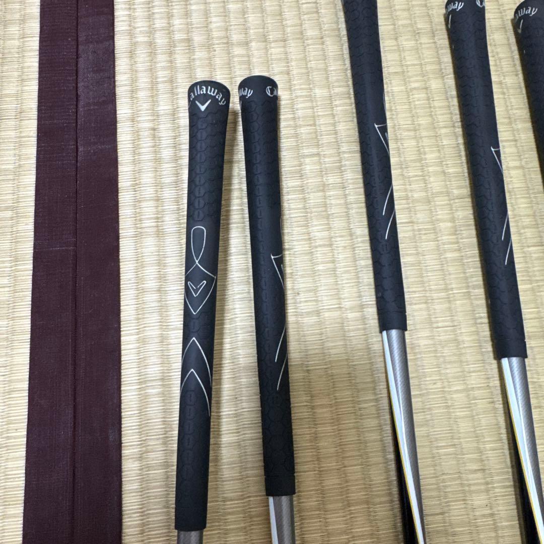 メンズ用callawayゴルフクラブセット９本WARBIRD