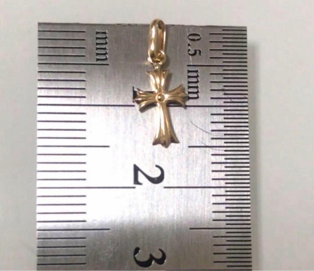 K18 ミニ クロス ペンダン トップ