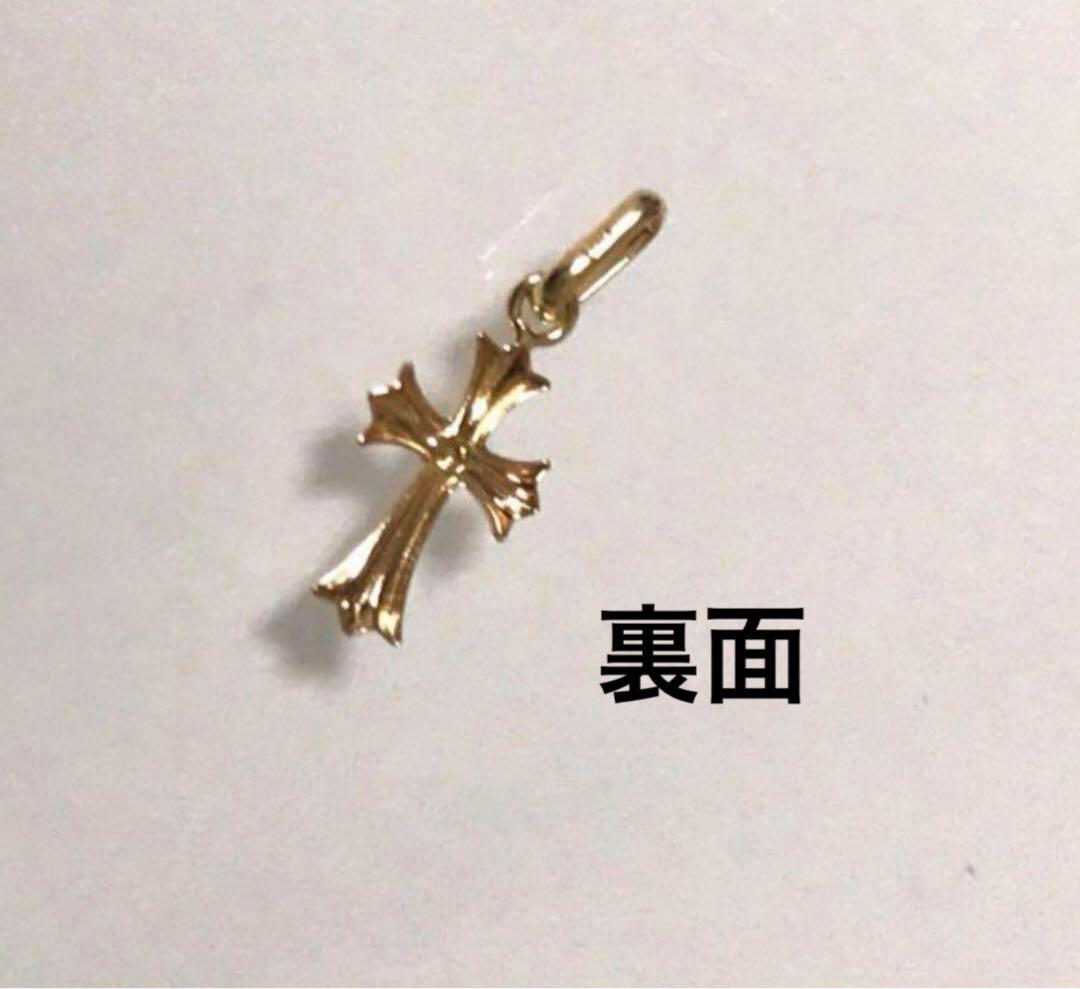 K18 ミニ クロス ペンダン トップ