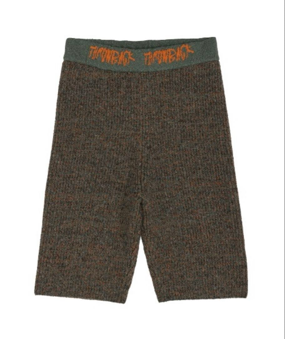 パンツ Ameri vint WAIST LOGO KNIT BIKER PANTS