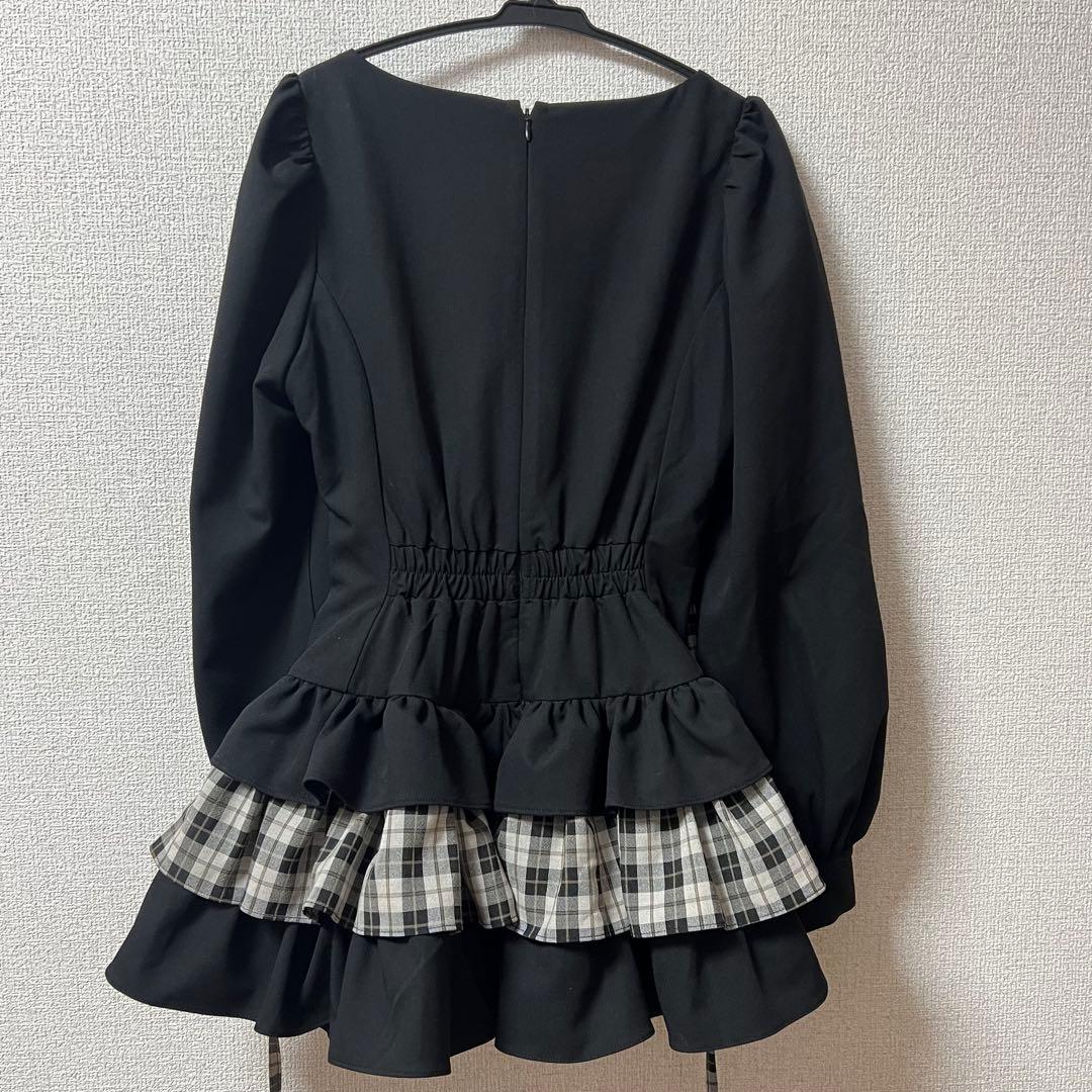 pium ピウム はしごリボンティアードセットアップ