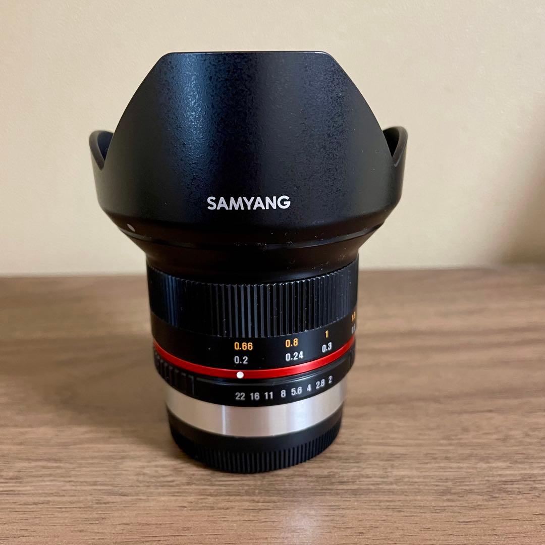 SAMYANG 12mm F2.0 NCS CS (フジフイルムX用) ブラック