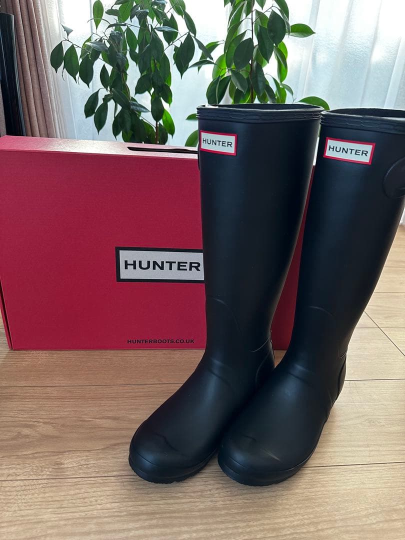 ブランド: HUNTER(ハンター) レインブーツ ブラック