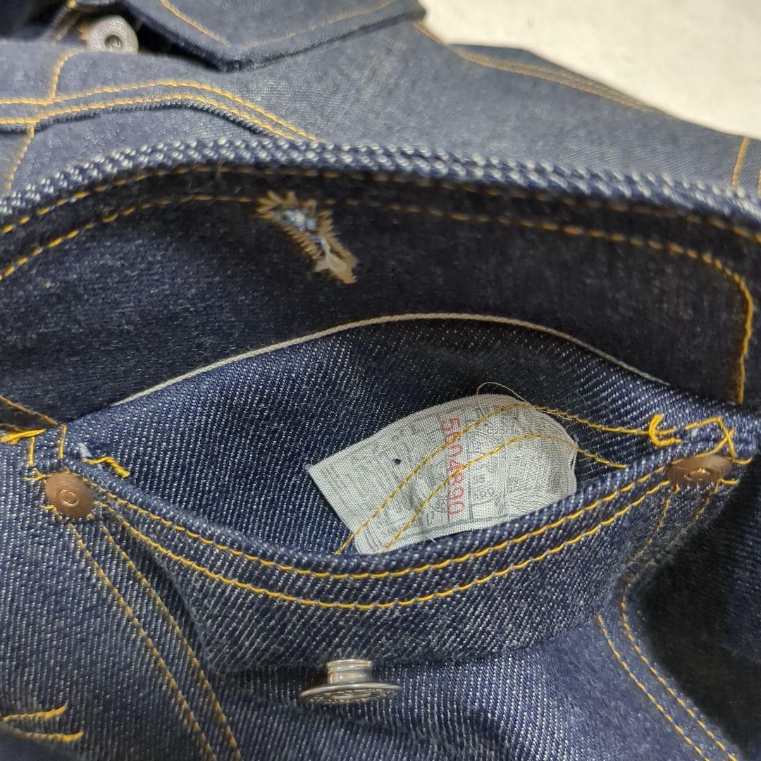 ✨極美品！40✨LEE LM6012 1stデニムジャケット 濃紺 日本製