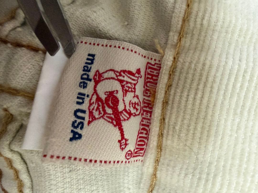 true religion JOEY コーデュロイ　フレアパンツ