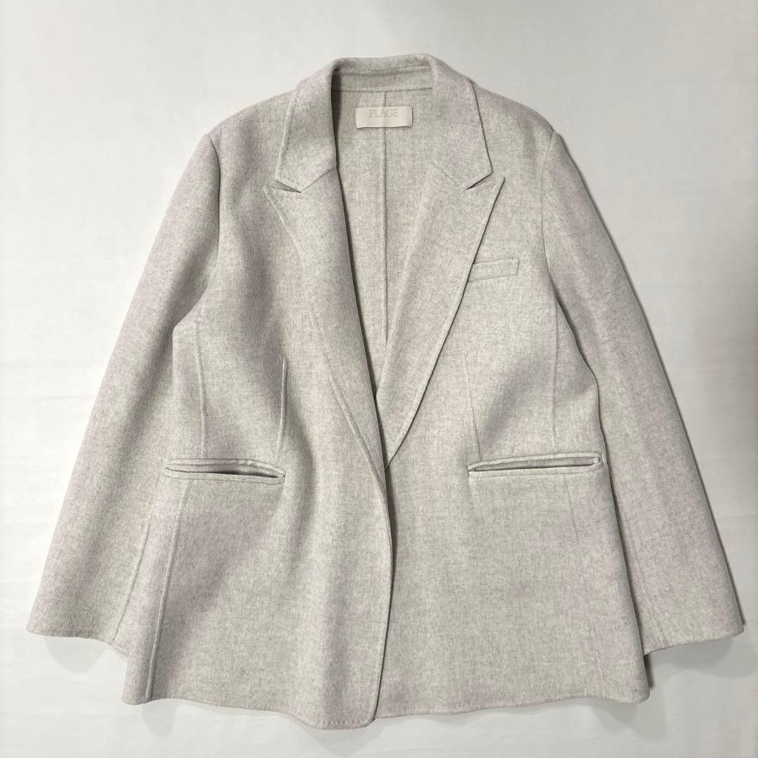 10様　美品◎Plage プラージュ　ハミルトン マニッシュ ジャケット　38