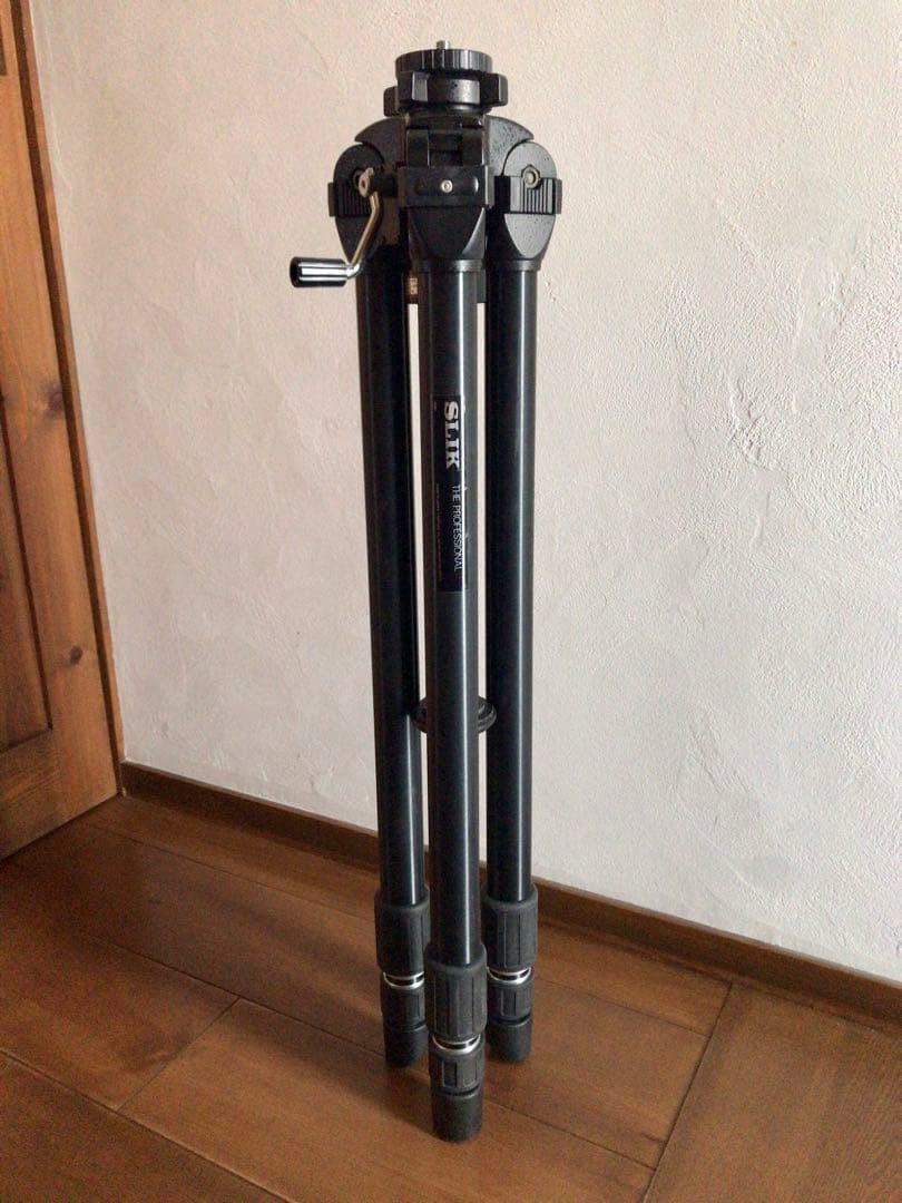 冬の撮影に！SLIK ザ プロフェッショナル 3段