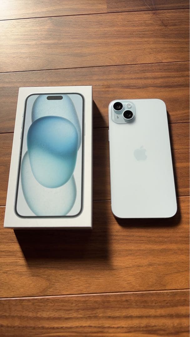 [美品]iPhone 15 Plus Blue 256GB