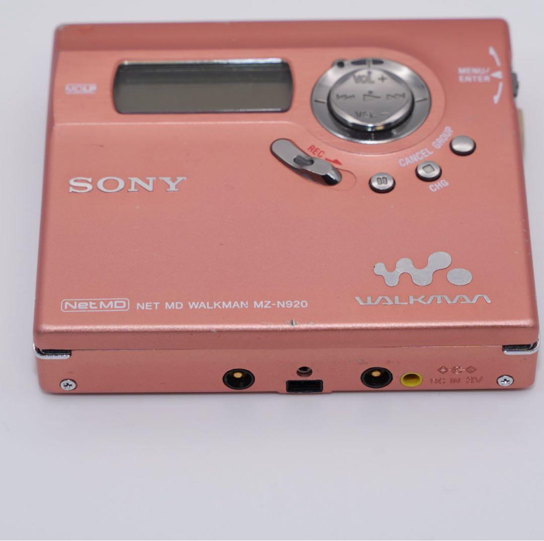 SONY ソニー　MDウォークマン　MZ-N920