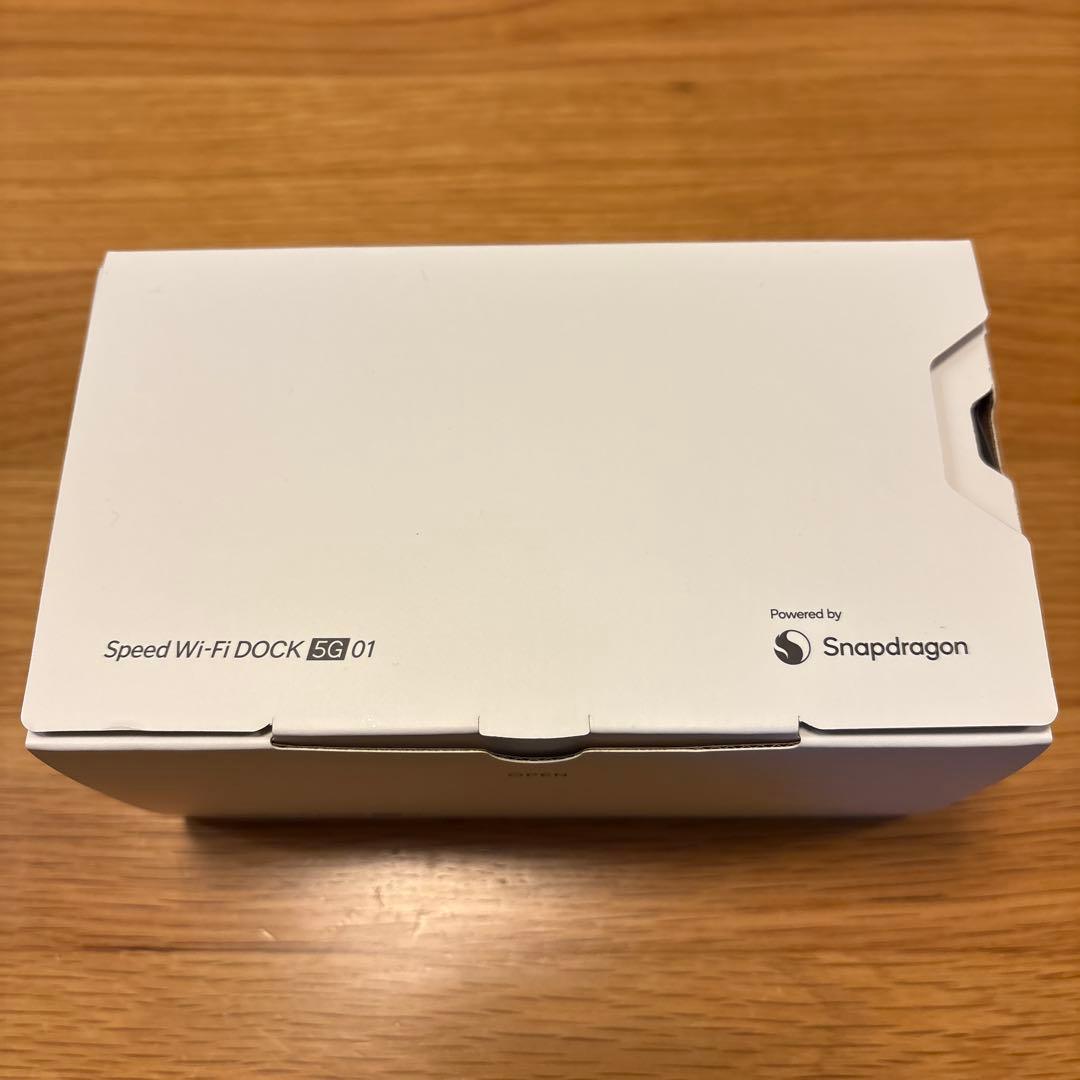 Speed Wi-Fi DOCK 5G 01 ルーター