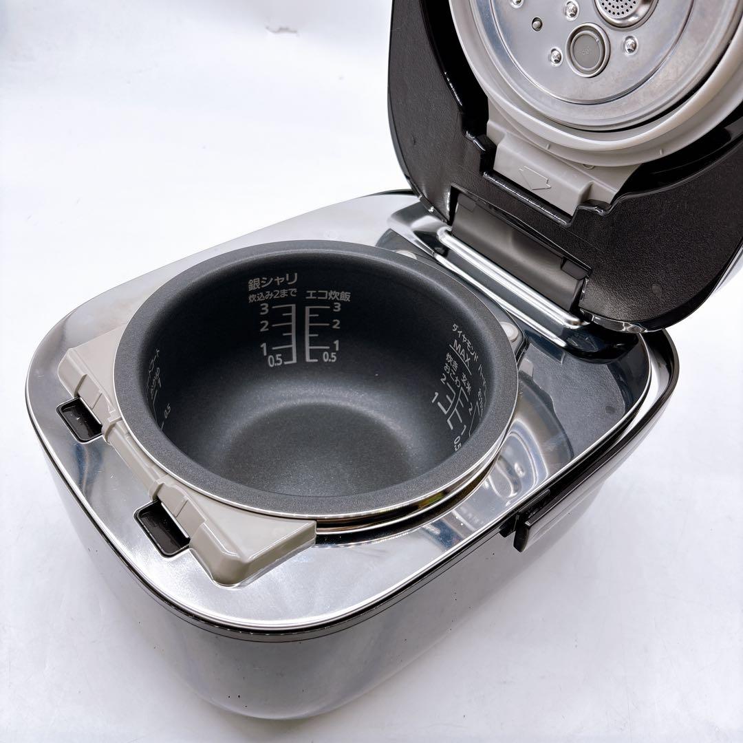 【美品】Panasonic 炊飯器SR-JX058-K 3号炊き