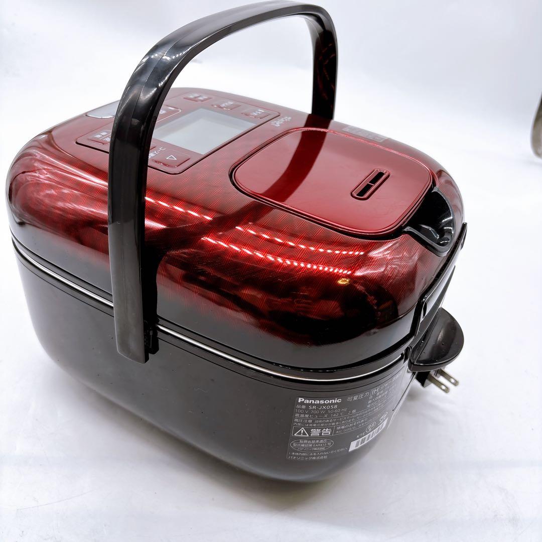 【美品】Panasonic 炊飯器SR-JX058-K 3号炊き