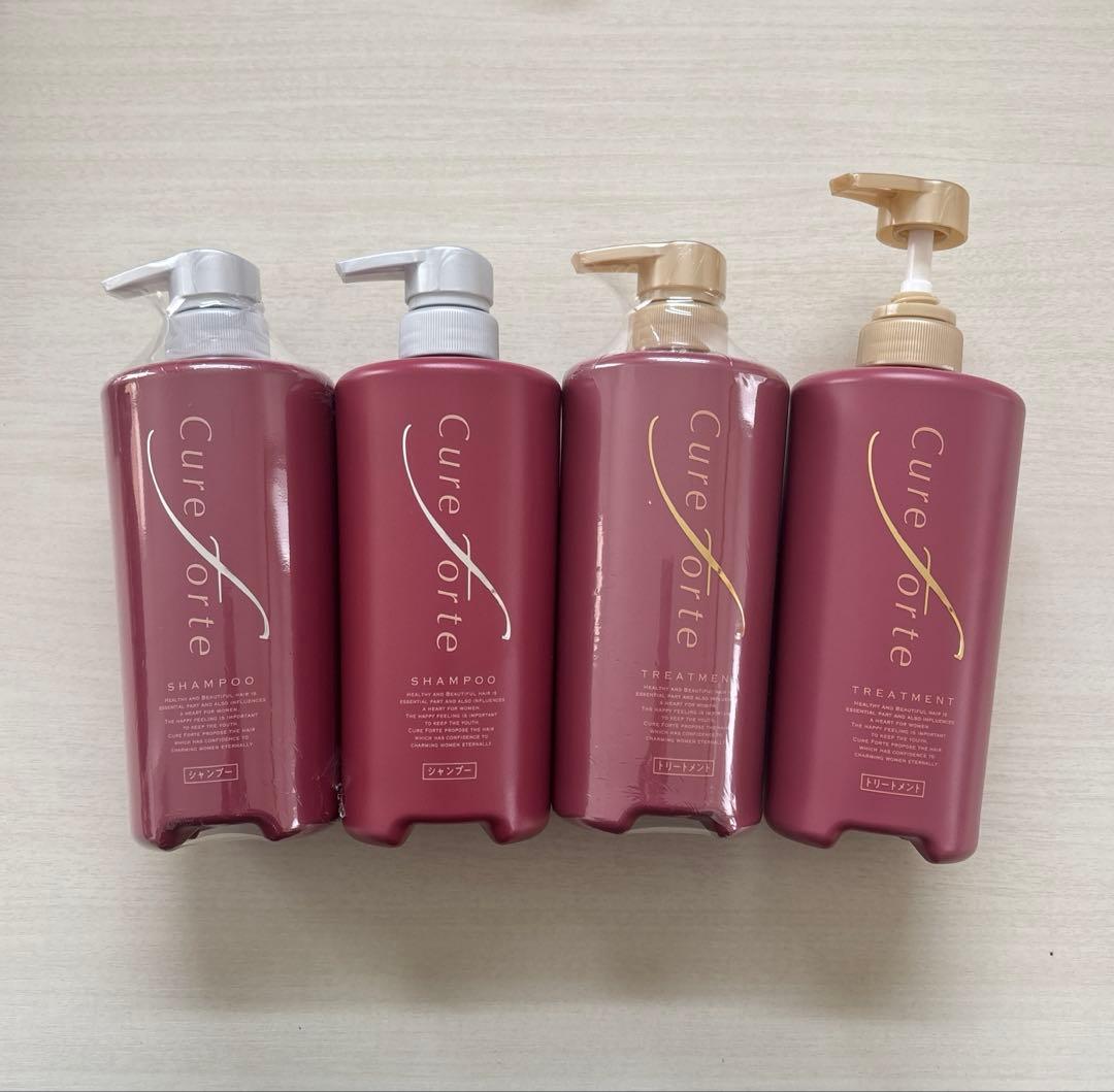 キュアフォルテ シャンプー トリートメント600ml 4本セット