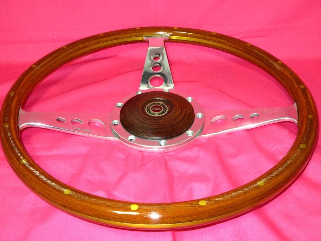 6353 正規品 MotoLita モトリタ ウッドステアリング 35Φ