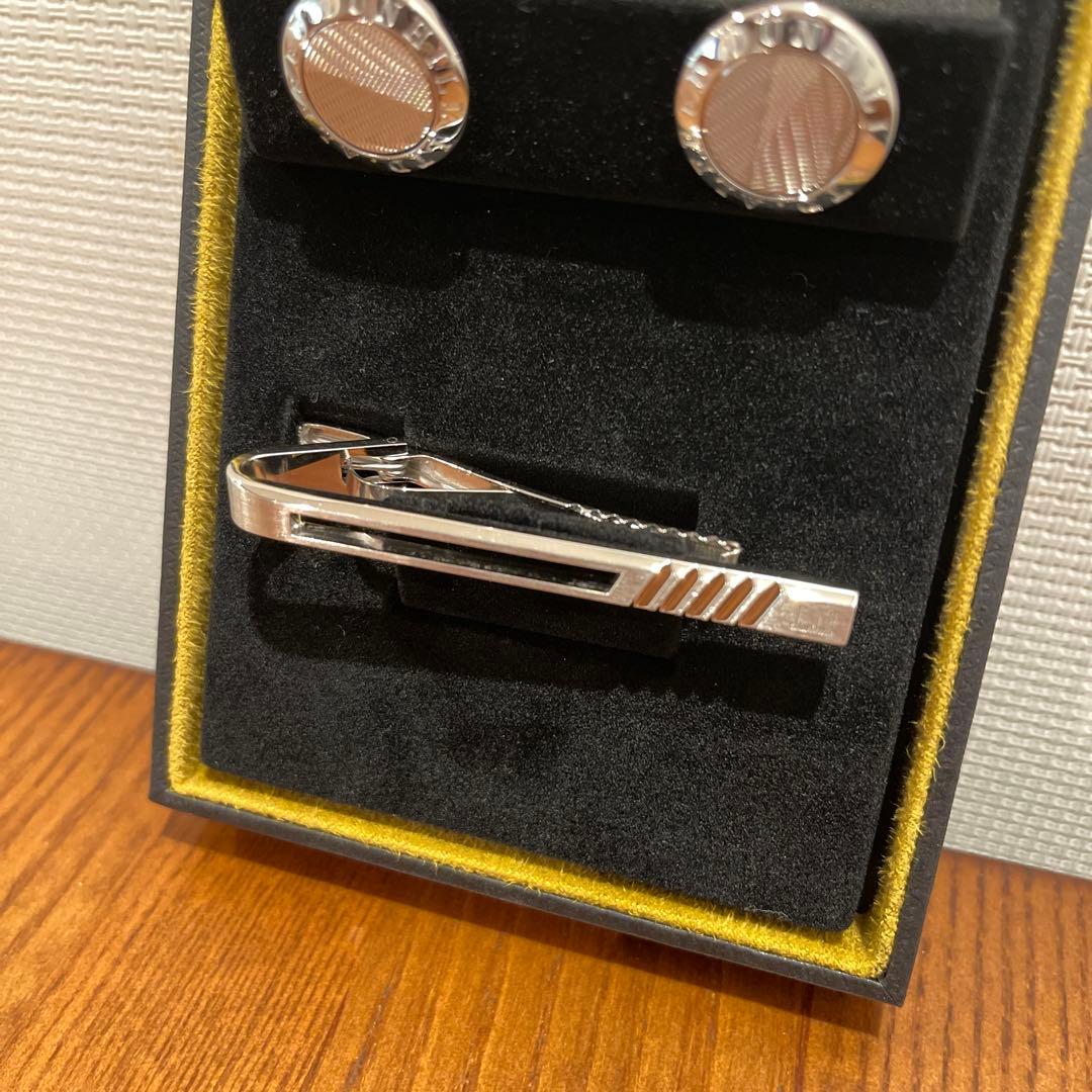 《お値下げ》【ダンヒル】ネクタイピン カフスボタンセット
