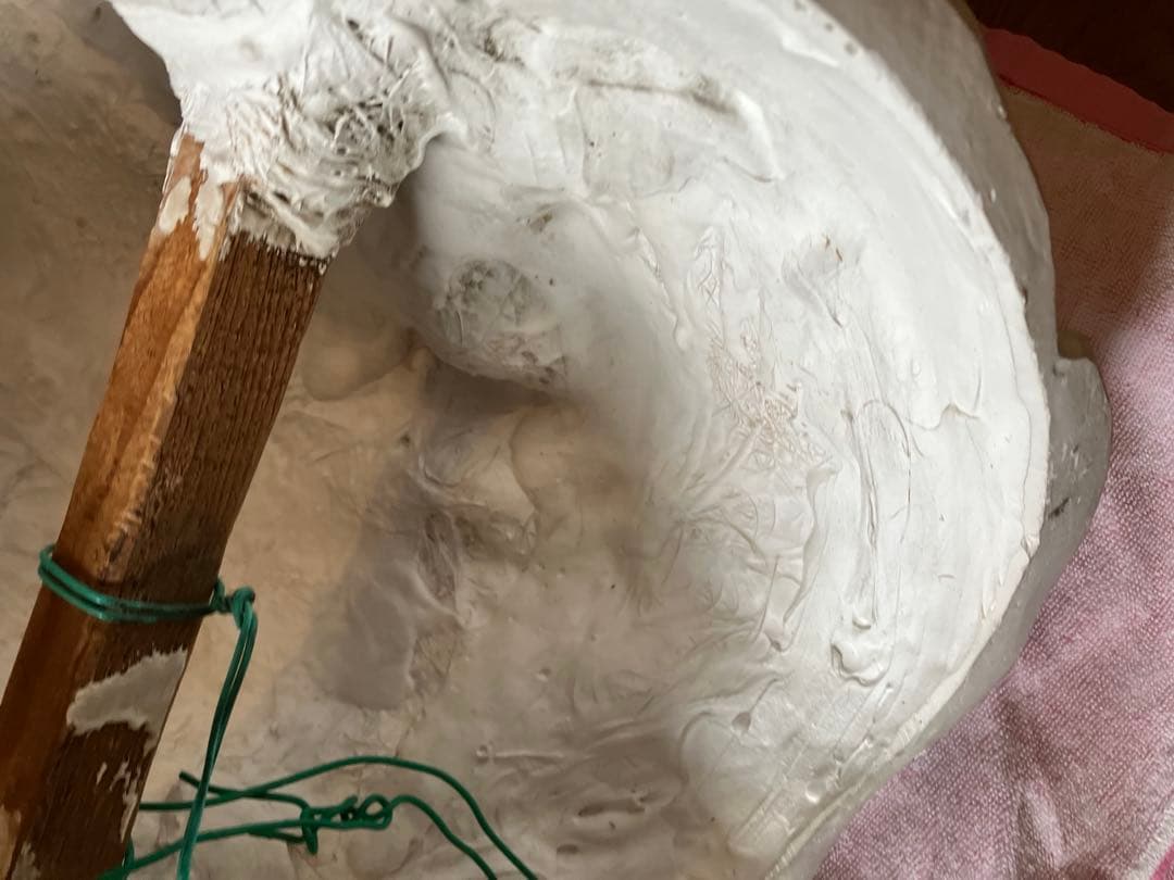 石膏像　モーゼ大顔面　基礎デッサン美大受験