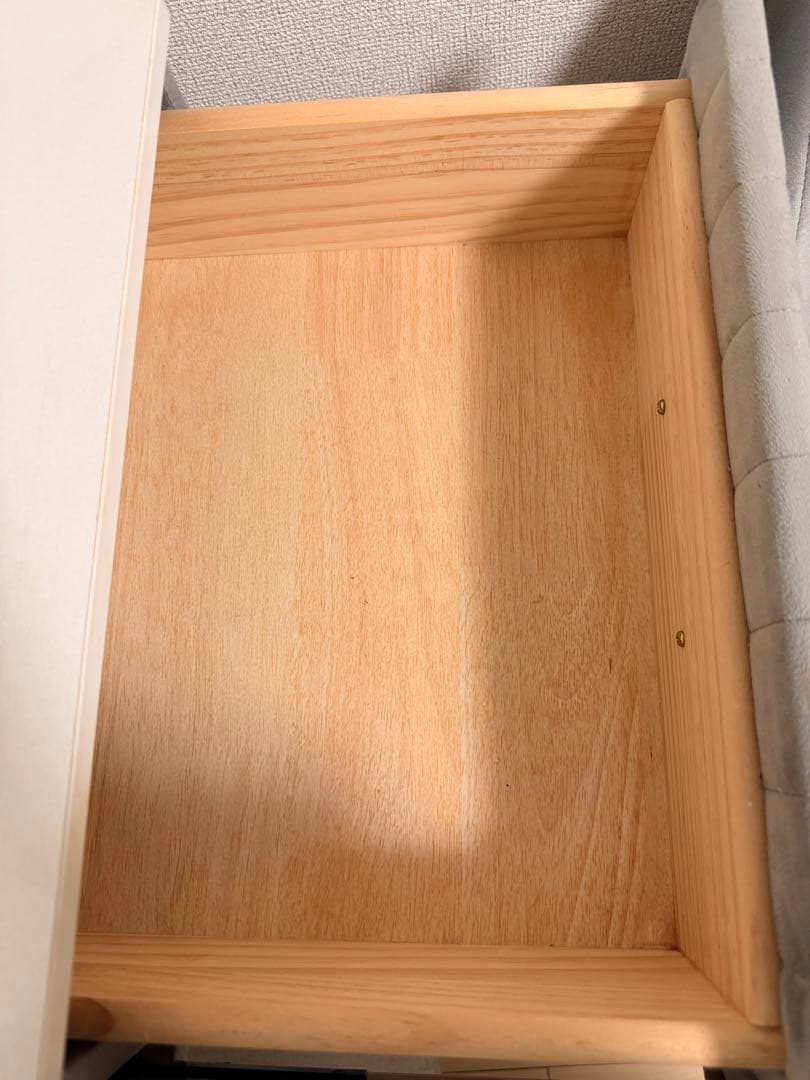 北欧風 LEDミラー付きドレッサー グレー 80cm