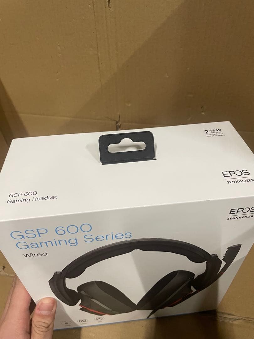 EPOS GSP600 ゲーミングヘッドセット有線 密閉型 ブラック/レッド