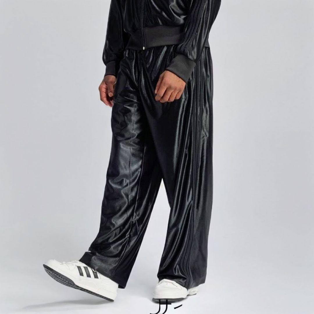 3XLブラック新品adidas Originalsコーティングジャージ大サイズ