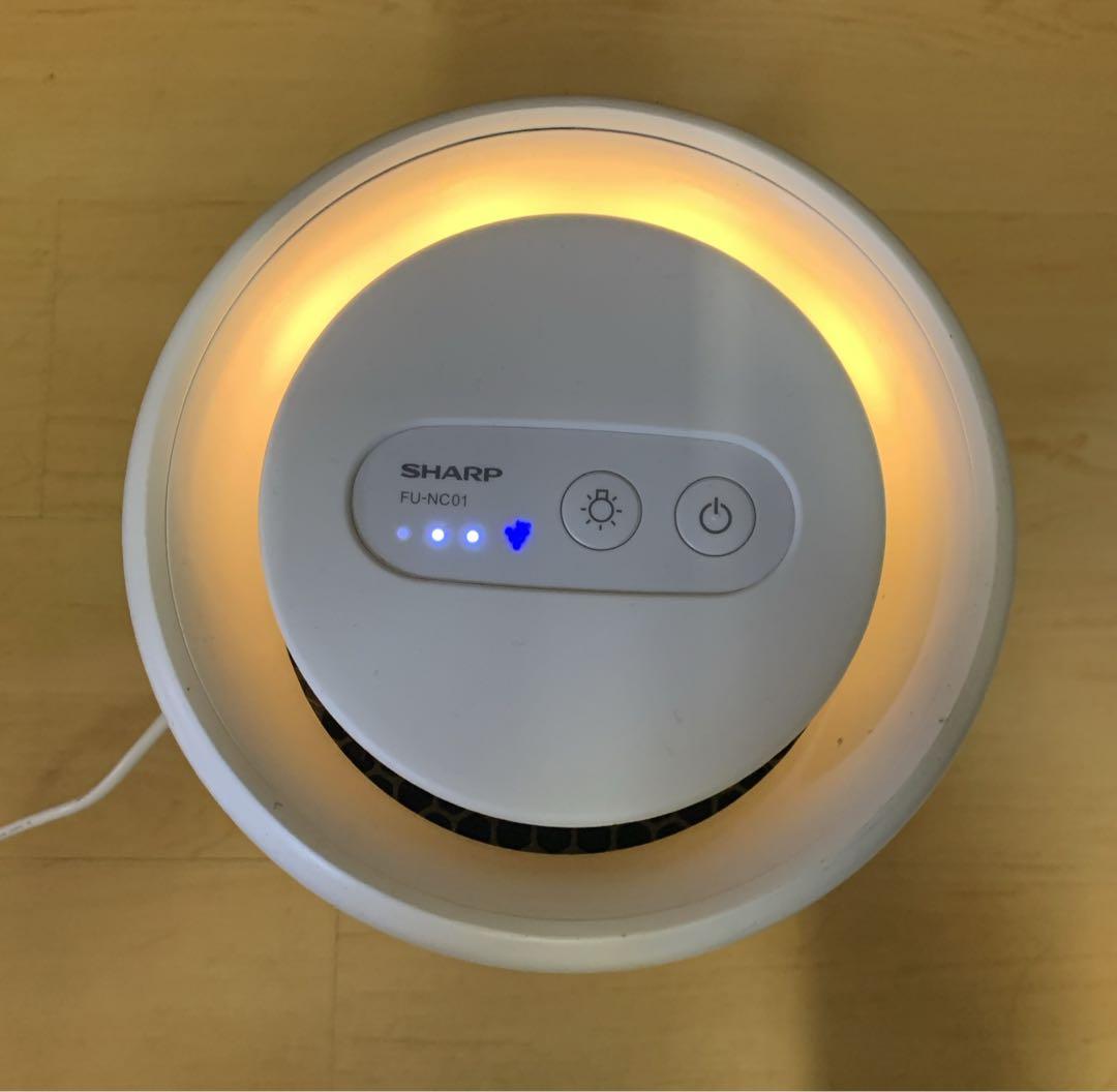 値下げ！【フィルター新品】シャープ 小型空気清浄機 FU-NC01