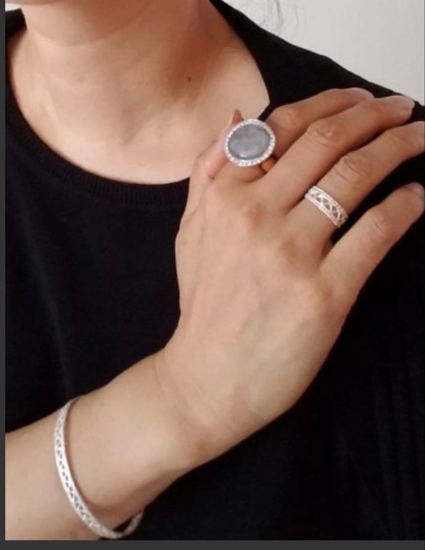 未使用 MAISON RUBUS. メゾンルーバス レースバングル S