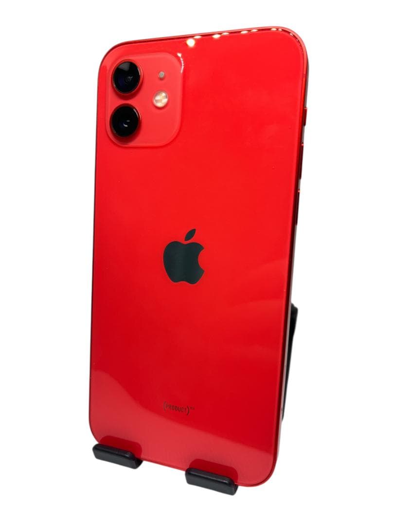 競輪マン【美品】iPhone12 128G レッド　バッテリー100%