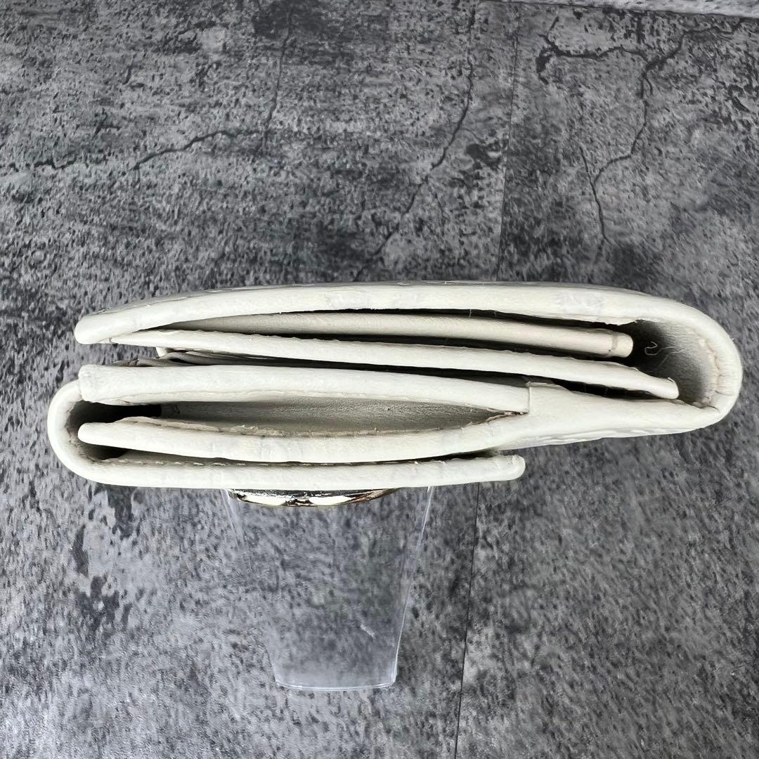 GUCCI ラブリーハート GG レザー 長財布 アイボリー W ホック