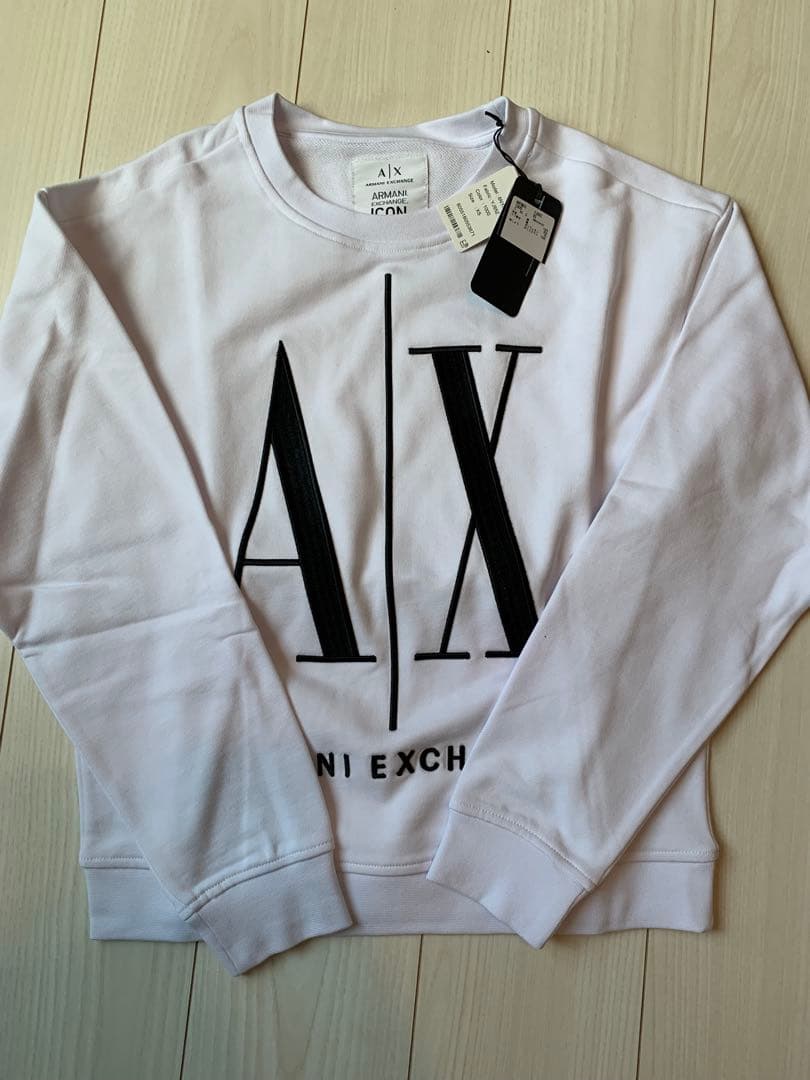 レディースAX ARMANI EXCHANGEロゴスウェットXS