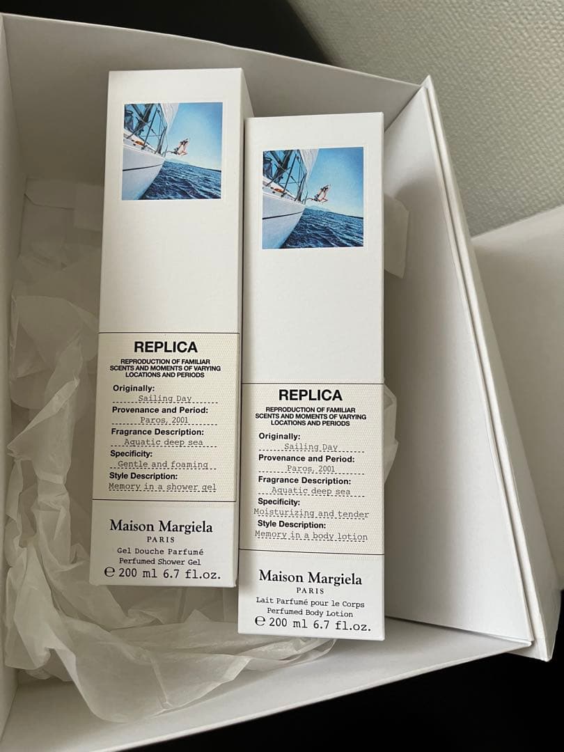 値下中 マルジェラ レプリカ ボディローション シャワージェル 200mlセット