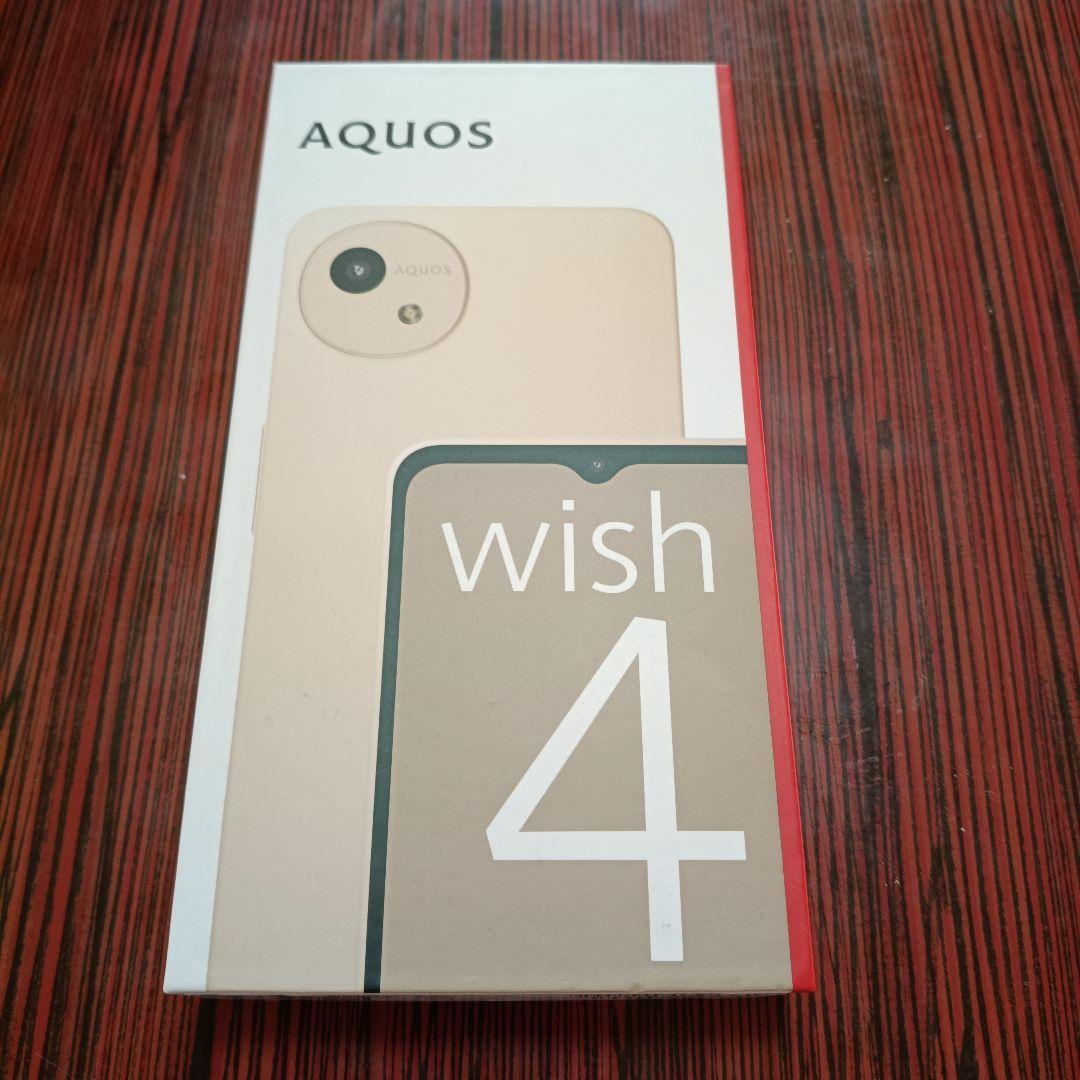 AQUOS wish 4 スマートフォン 本体