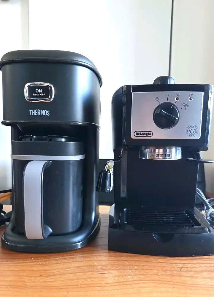 デロンギ エスプレッソ・カプチーノメーカー EC152J＋THERMOS＋おまけ