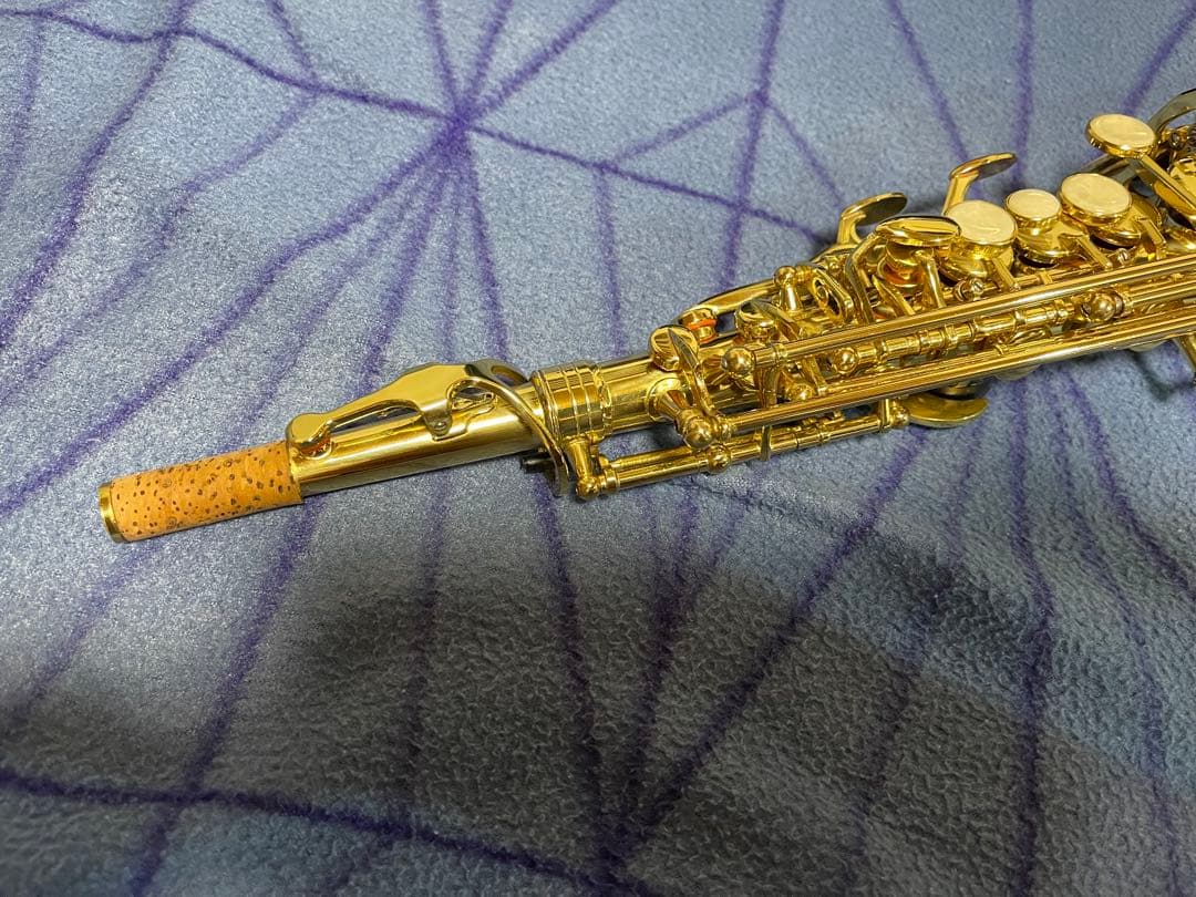 ソプラノサックス アルフレッドリュポ 状態良 フライトケース付