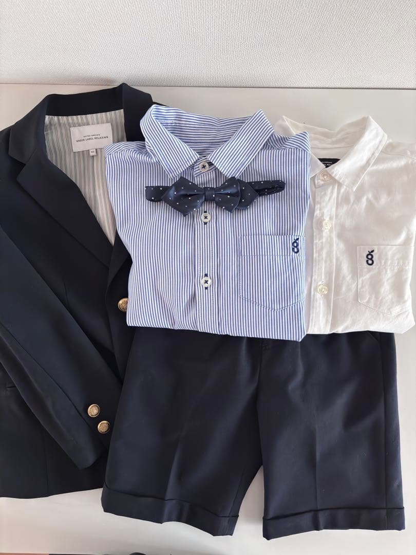 グリーンレーベルリラクシング　フォーマルスーツ 入学式