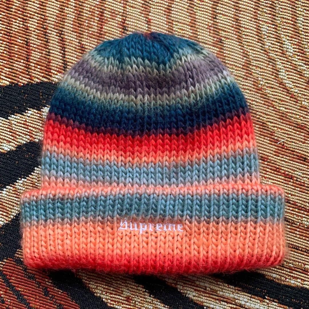 帽子 Supreme Ombre Stripe Beanie