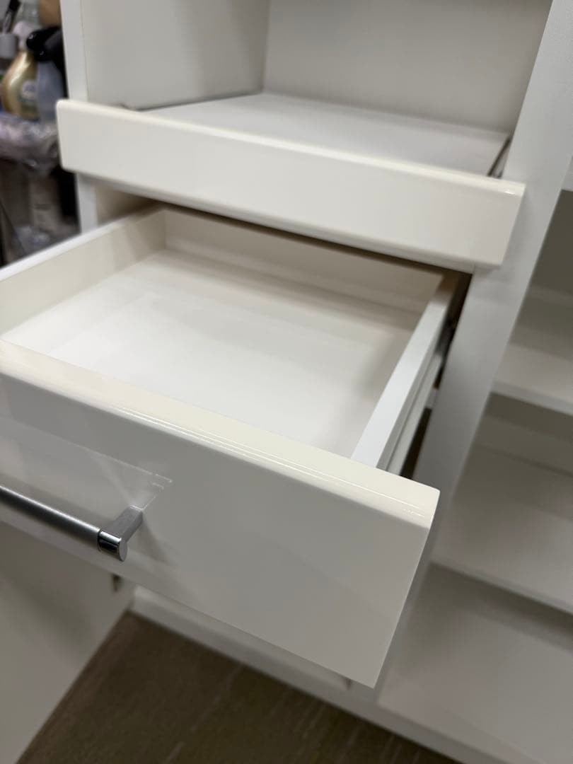 【美品】【メンテナンス済】ニトリ　ミドルレンジボード　レンジ台　キャビネット